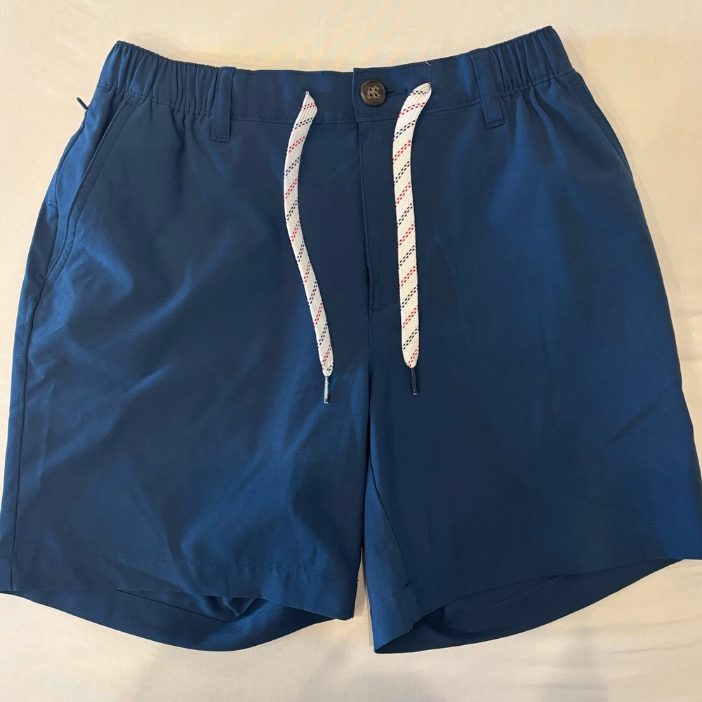 Men’s blue chubbies shorts size small. Gently used.